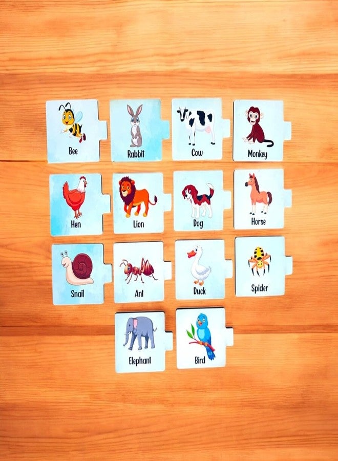 Kiddiwinks Winkslab:Animal and Their Homes Matching Puzzle Set for Kids - 14 Piece Educational Puzzles - Learning Toys for Fine Motor Skills & Cognitive Development - Perfect for Boys and Girls Age 3+ - Image 3